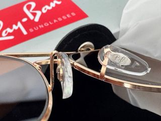 Óculos de Sol Ray-Ban Novos Dourado/Castanho