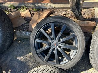 Llantas de coche negras (juego de 4) JIL