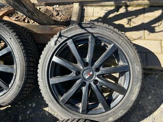 Llantas de coche negras (juego de 4) JIL