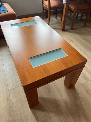 Mesa de centro elevable 1m x 60cm