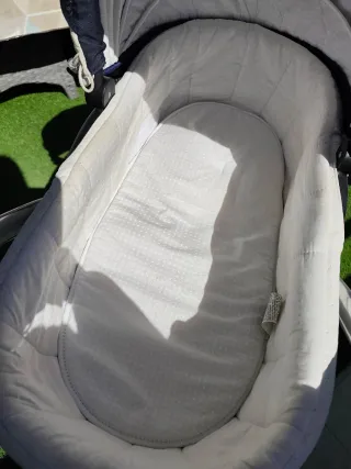 Carro completo bebé azul