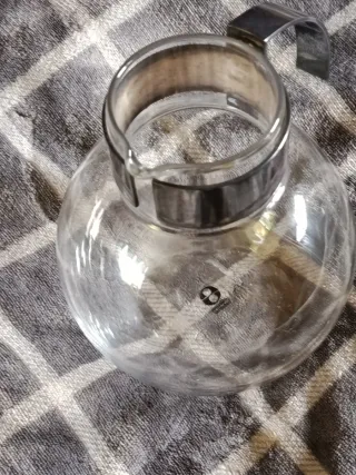 Caraffa in vetro Lino Sbattini anni '70