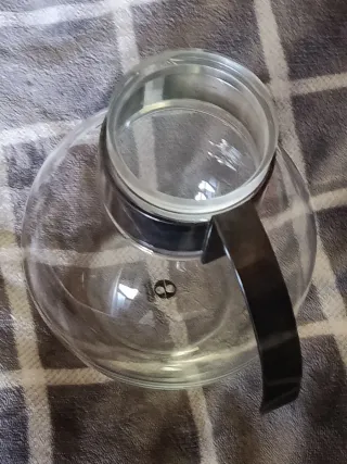 Caraffa in vetro Lino Sbattini anni '70