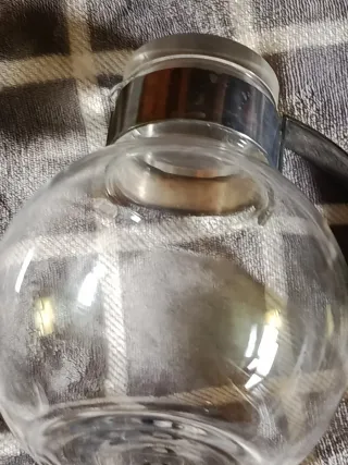 Caraffa in vetro Lino Sbattini anni '70