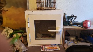 Cajón para educar pájaros