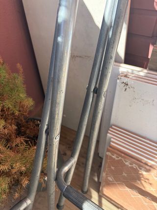 Taburetes Ikea Madera Blancos (2 unidades)