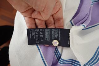 Polo Tommy Hilfiger Rayas Morado Blanco