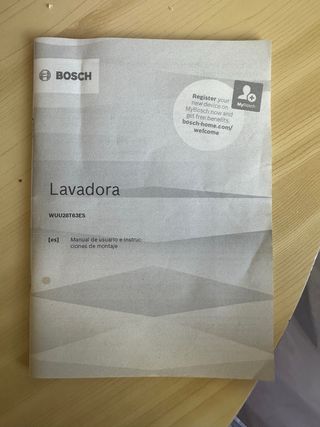 Lavadora Bosch Serie 6