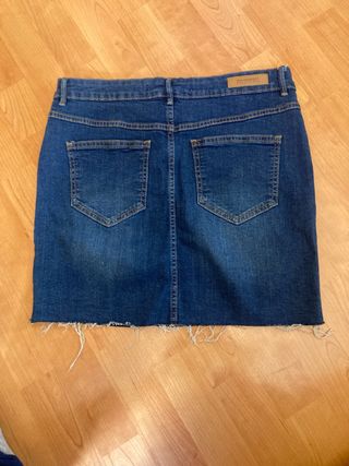 Falda vaquera Lefties Talla L