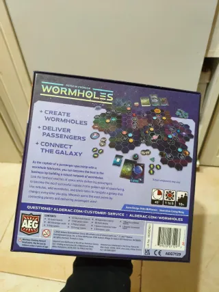 Wormholes Juego de Mesa Peter McPherson