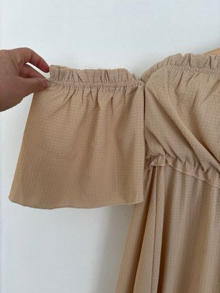 Vestido premamá beige talla única