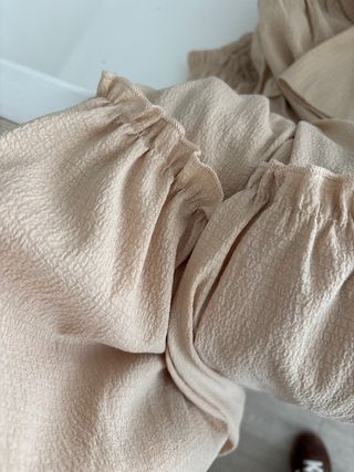 Vestido premamá beige talla única