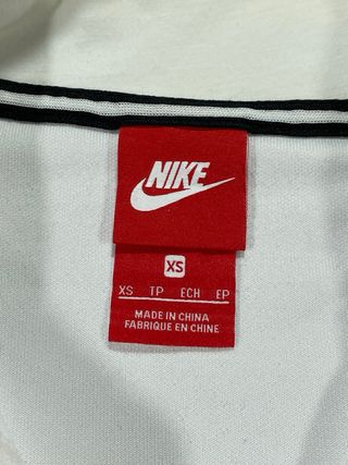 Sudadera Nike Tech Fleece Blanco Talla XS