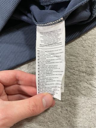 Sudadera Nike Tech Fleece Blanco Talla XS