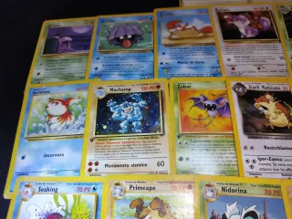 Grande collezione carte Pokémon con Vintage