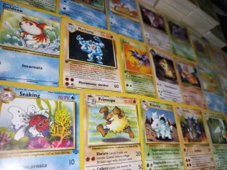 Grande collezione carte Pokémon con Vintage