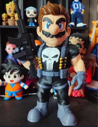 Figura Mario Punisher Nintendo
