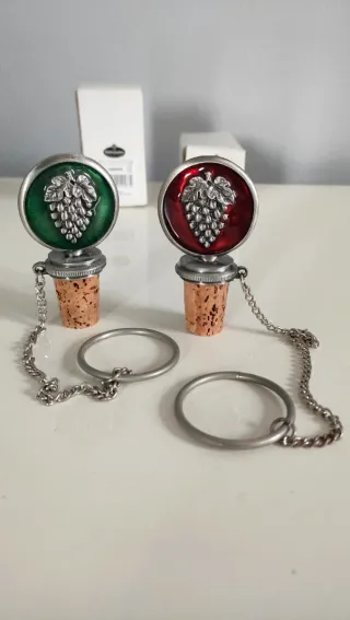 Set 2 Tappi Bottiglia Uva