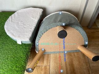 Sillón para mascotas suave