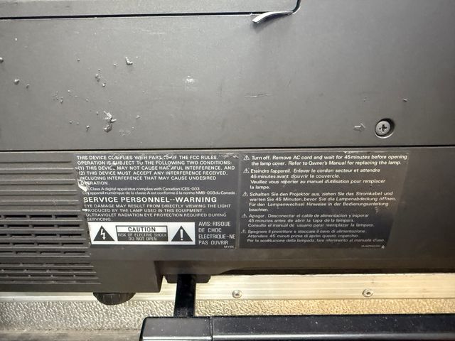 Proyector Christie LX 1500