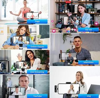 Microfono inalámbrico para iPhone 11-15 y Android