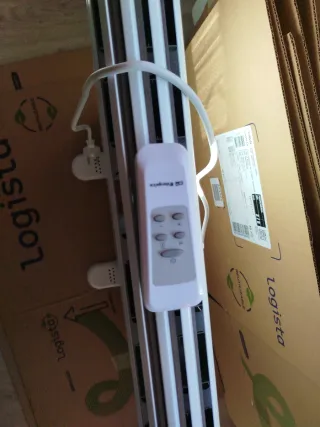 Radiador Eléctrico Obergonzo Metal/Plástico