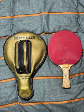Raquetas Ping-Pong Van Allen y funda