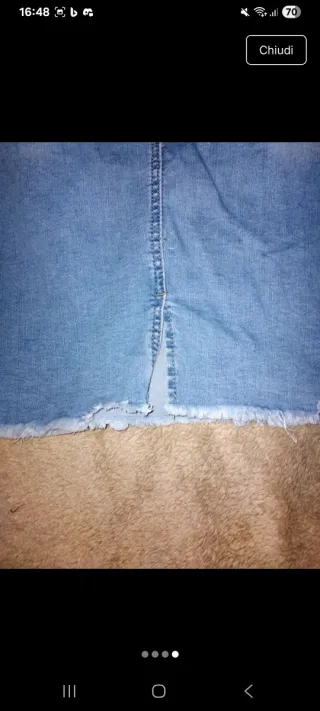 Gonna di jeans
