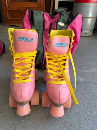 Patines Impala Roller Skates Talla 38, bolsa tb