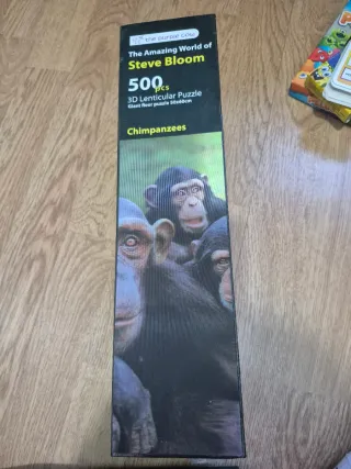 Puzzle 3D Lenticular Steve Bloom 500 Piezas