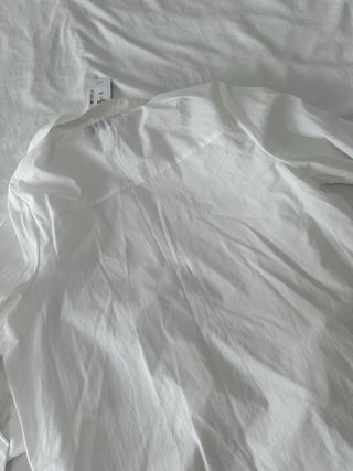 Camisa oversize blanca Primark Talla XS