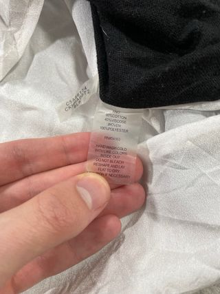Jersey Calvin Klein Negro Blanco Talla XS