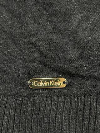 Jersey Calvin Klein Negro Blanco Talla XS