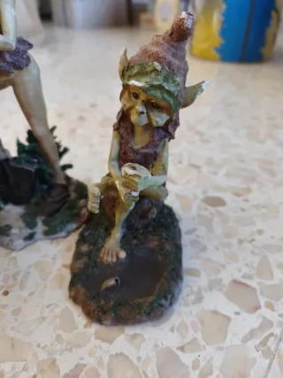 Lote 4 Figure Elfi Magici - Resina Angelo del