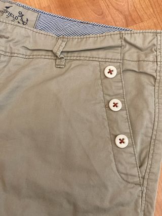 Pantalón Springfield Talla 42 Beige