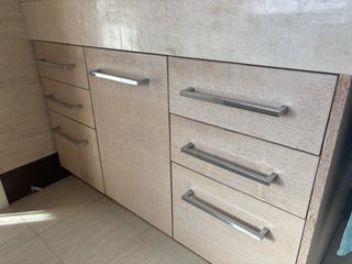 Mueble de baño con encimera mármol