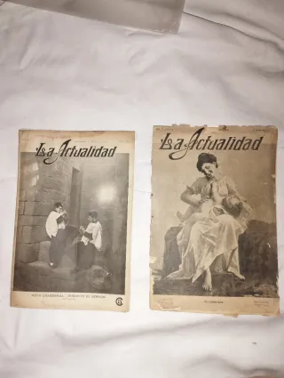 Las revistas antiguas 1908 y 1910