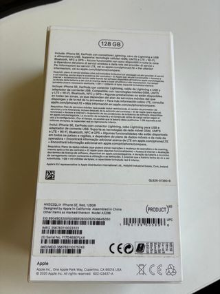 iPhone SE 128 GB Rosso