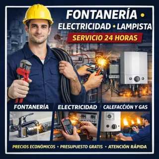 Fontanería y Electricidad Madrid