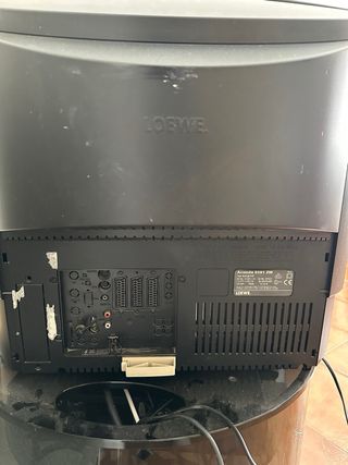 Televisor Vintage Loewe Negro/Verde