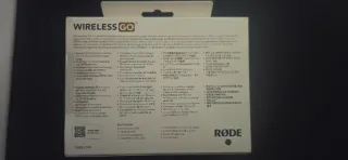 Rode Wireless Go (Gen 3) Negro