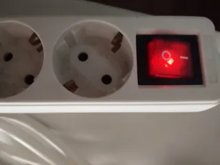 Regleta 3 enchufes con interruptor