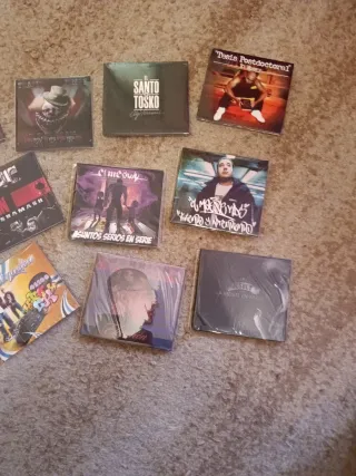 Lote de CDs rap