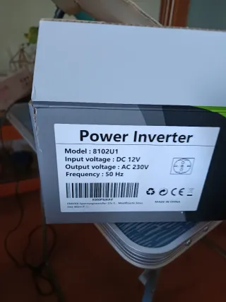 Inversor de Corriente Erayak 1500W M3000