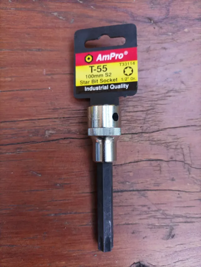 Llave Vaso Torx T55 AmPro 100mm