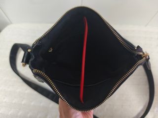 Bolso bandolera negro de hombre