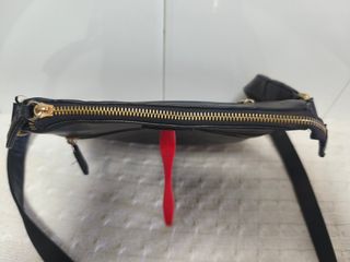 Bolso bandolera negro de hombre