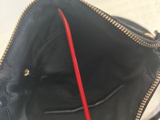 Bolso bandolera negro de hombre