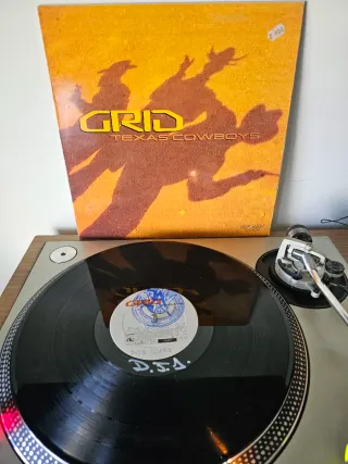 3  Vinilos del grupo GRID