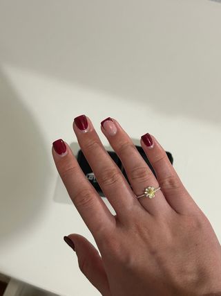 Anillo Lotus Style Plata y Amarillo